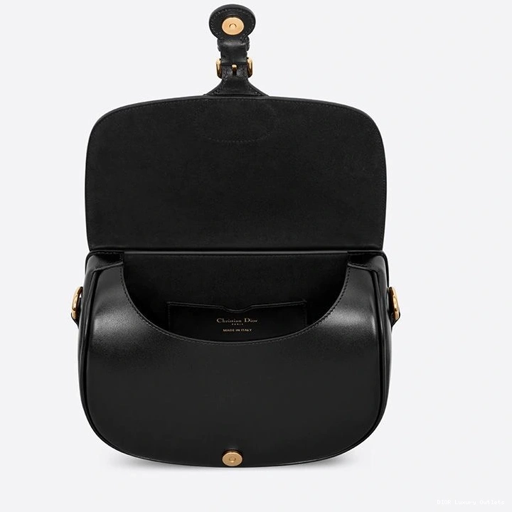 Cheap Black Bobby Dior Medium Bag Box Calfskin 0818 Luxury